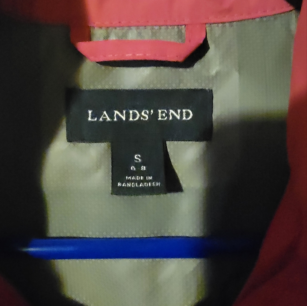 Lands' End Women's Pink Jacket - Picture 2 of 2